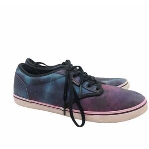 Vans galaxy print universe low top sneakers womens